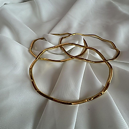 Çelik 3'lü Zikzak Ajda Bilezik