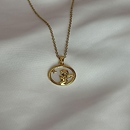 Melek Kanatlı Kolye