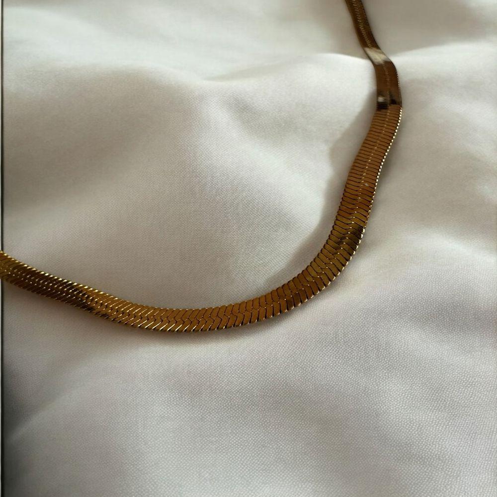 Çelik İtalyan Ezme Zincir Kolye